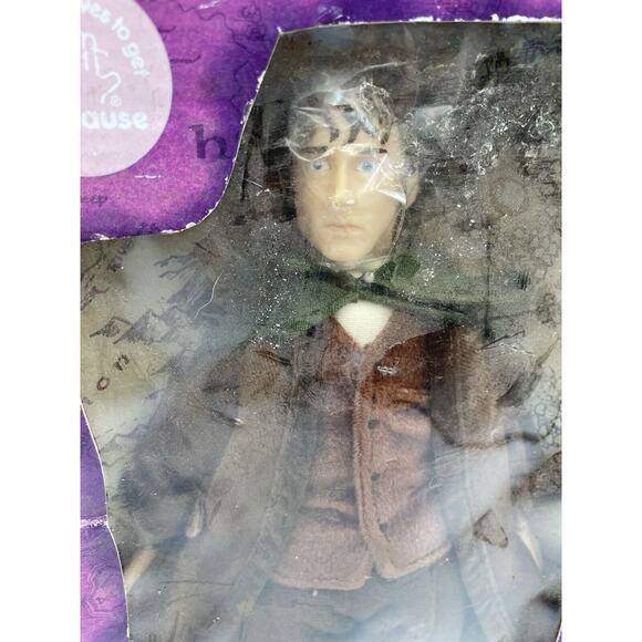 Vintage 2002 FRODO BAGGINS Lord of the Rings Toy Figure New In Box - Picture 3 of 10